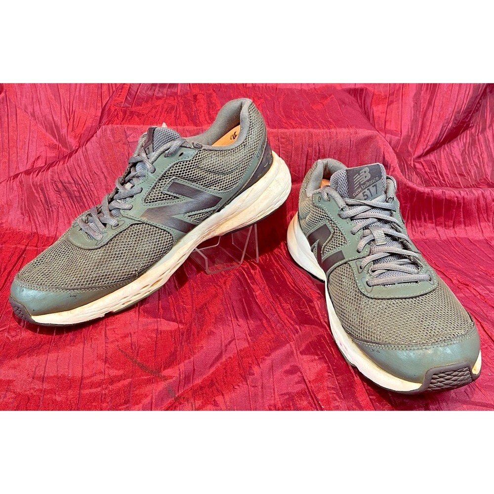 Mens New Balance Abzorb 517 Blue Mesh Athletic Walking Shoes sz 10